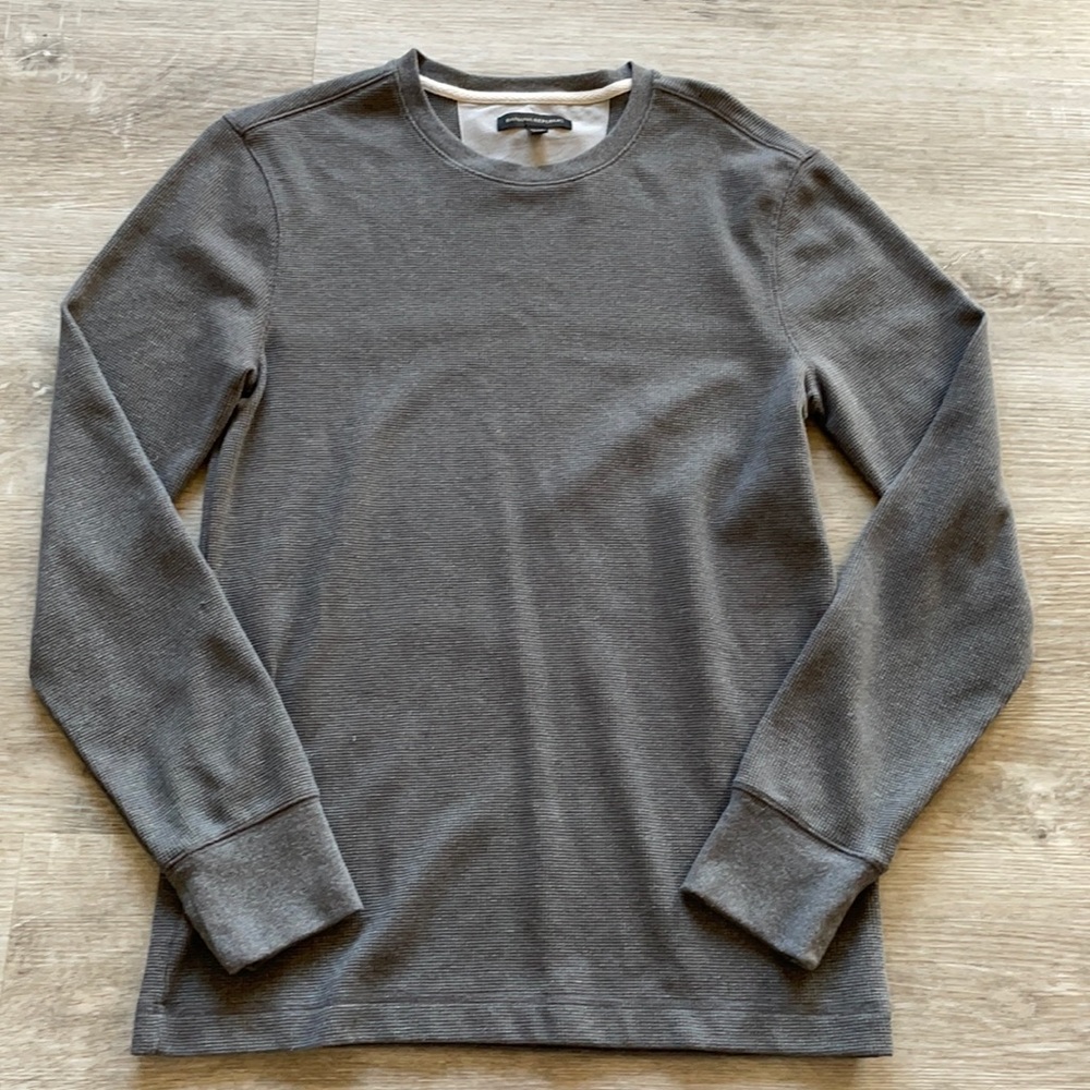 Grey Waffle Long Sleeve